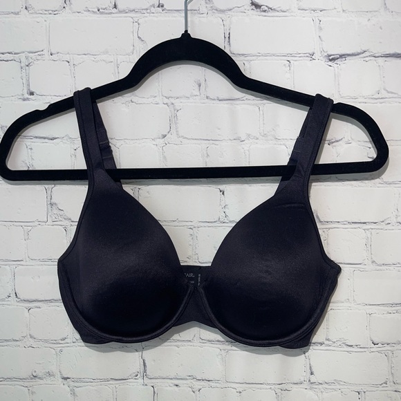Vanity Fair Other - Vanity Fair Body Shine Full Coverage underwire contour bra~75298 size 34DD black